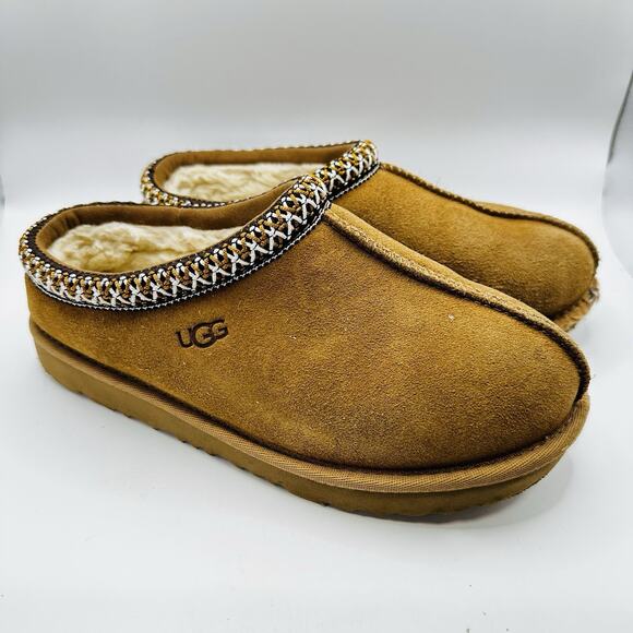 Size 3 - UGG Tasman Slipper Chestnut Winter 5955-CHE Women's Slipper - Picture 2 of 9